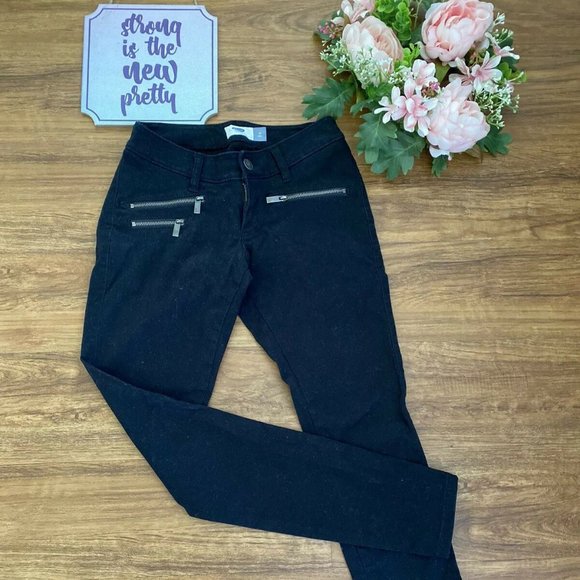 Old Navy Rockstar Skinny Jeans SZ 0P Women Black - Picture 7 of 8